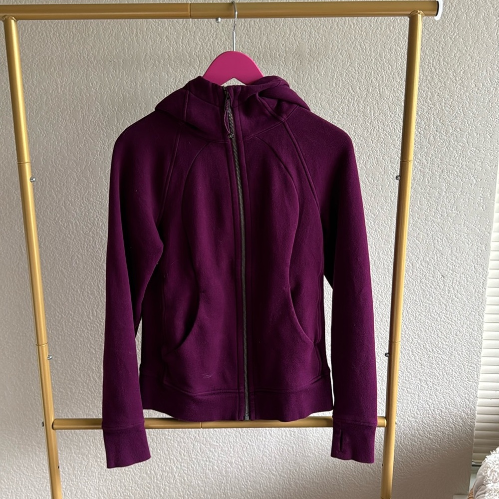 Lululemon Purple Zip Up Jacket Woman’s Size Small